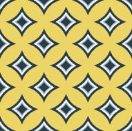 seamless scribble diamond geometric pattern