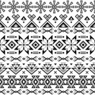 Aztec seamless pattern N32