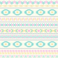 Tribal aztec seamless pattern N59