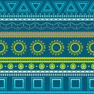 Tribal aztec seamless pattern N62