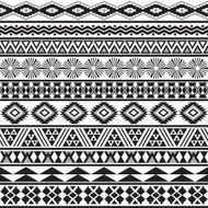 Aztec seamless pattern N35