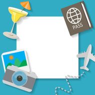summer and travel background