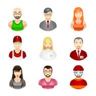 Vector people avatars
