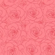 Seamless pattern with roses N29