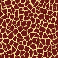 Seamless giraffe fur pattern