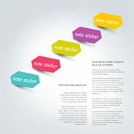 Speech bubble template Numbered chart Infographic element N2