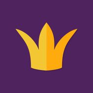 Christmas Crown Flat Icon