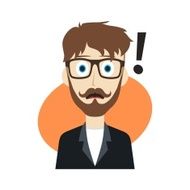 cartoon character guy surprise N8