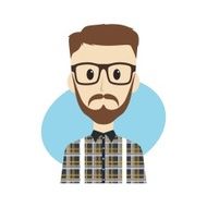Man Cartoon Character N7