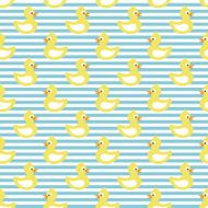 vector seamless pattern with ducks N2