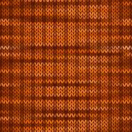 Seamless Knitted Melange Pattern Orange Brown Color Vector Illu