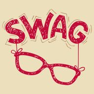 Swag glasses t-shirt graphics