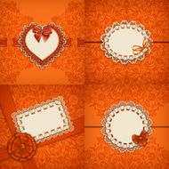 Elegant vector template for luxury invitation card N26
