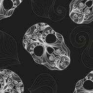 Skulls seamless
