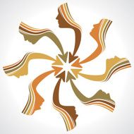 Aesthetic Woman Mandala