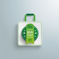 Bio Sale Marker Shopping Bag
