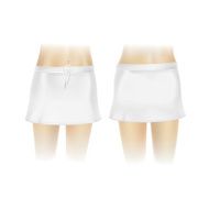 Vector White Skirt N2