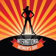 International Women&#039;s Day Burst