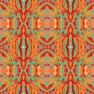 Seamless laced pattern