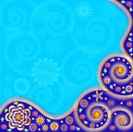 card background with gold ornaments and precious stones