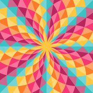 Abstract geometric pattern N41