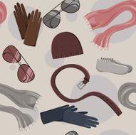 Seamless Accessories Pattern