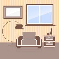 Interior space for relaxation