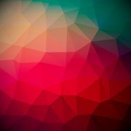 Abstract Vector Triangle Background