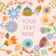 Beautiful floral background N25