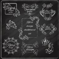 Retro Design Chalkboard