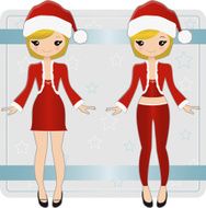 christmas girl N14