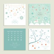 Christmas and New Year&#039;s Cards Collection N2