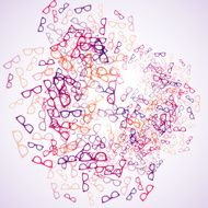 abstract background glasses N14