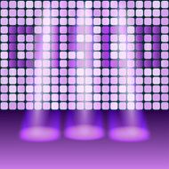 Disco party background N2