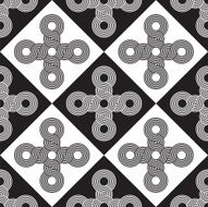 Seamless Art Deco Texture Background Pattern N2