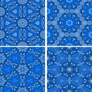 set of abstrack seamless arrow and circle colorful background N5