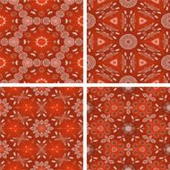 set of abstrack seamless arrow and circle colorful background N6