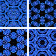 set of abstrack seamless colorful background N29