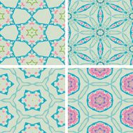 set of abstrack seamless colorful background N30