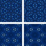 set of abstrack seamless colorful background N31