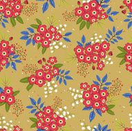 Floral Pattern N377