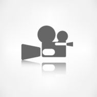 Video camera icon Media symbol N6