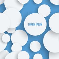 Abstract Seamless Circles Background Vector N4