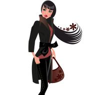 Girl with bag N10