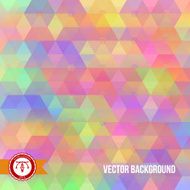 Abstract Colorful Hexagon Background Vector