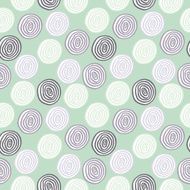 Seamless retro circle background