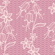 Flower lacy seamless background N28