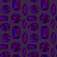 gemstone seamless pattern N2