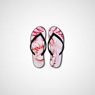 Abstract illustration on flip flops N159