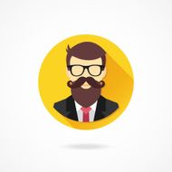 Vector Hipster Icon